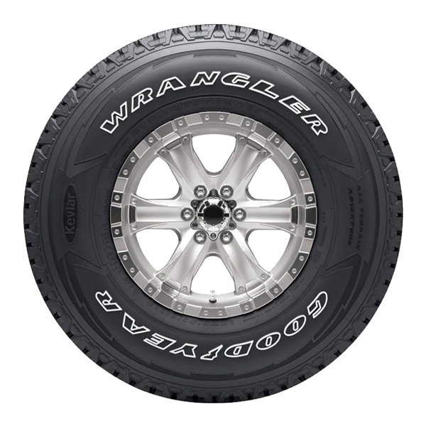 Buy Goodyear Wrangler All-Terrain Adventure - 255/60R20 (113H) Mfg-2024 ...